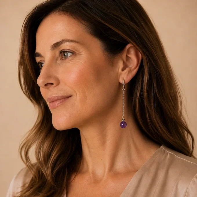 Boucles d'oreilles ÉOLIA Argent